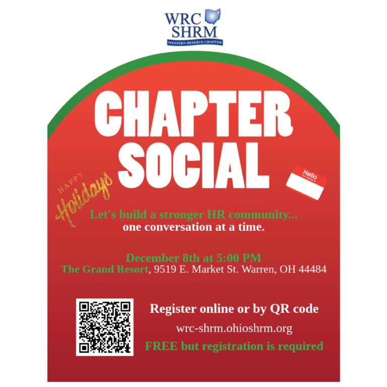 2026 December 8 | Chapter Social